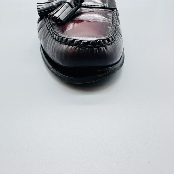 Cole Haan Shoes Mens Size 9.5 C Brown Leather Tassel Loafer Dress Slip On main image 5